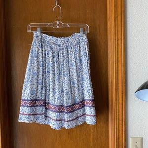 H&M Patterned Skirt Size M